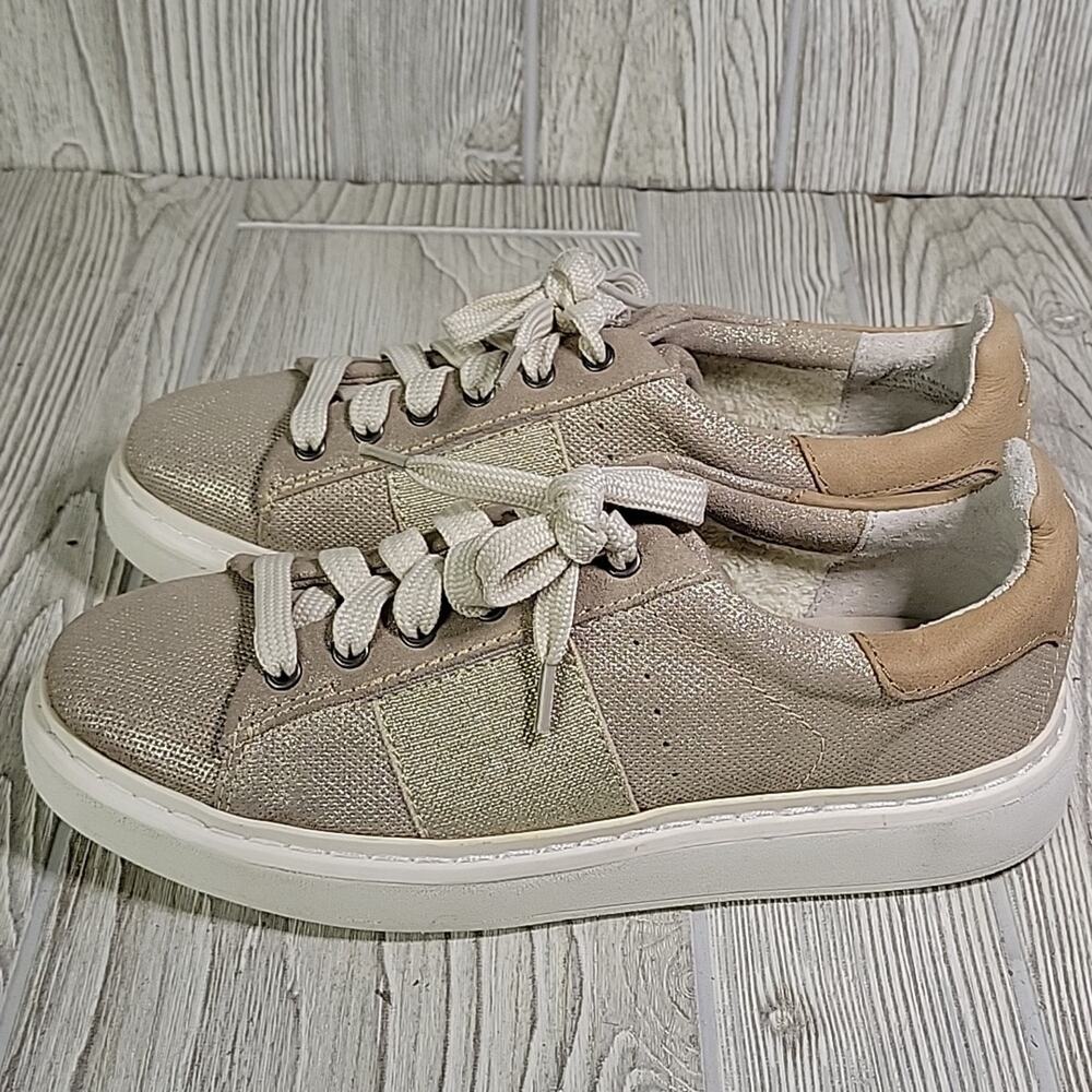 OTBT Normcore Mid Taupe Lace Up Leather Sneakers Womens Size 6.5 NEW - Picture 5 of 14